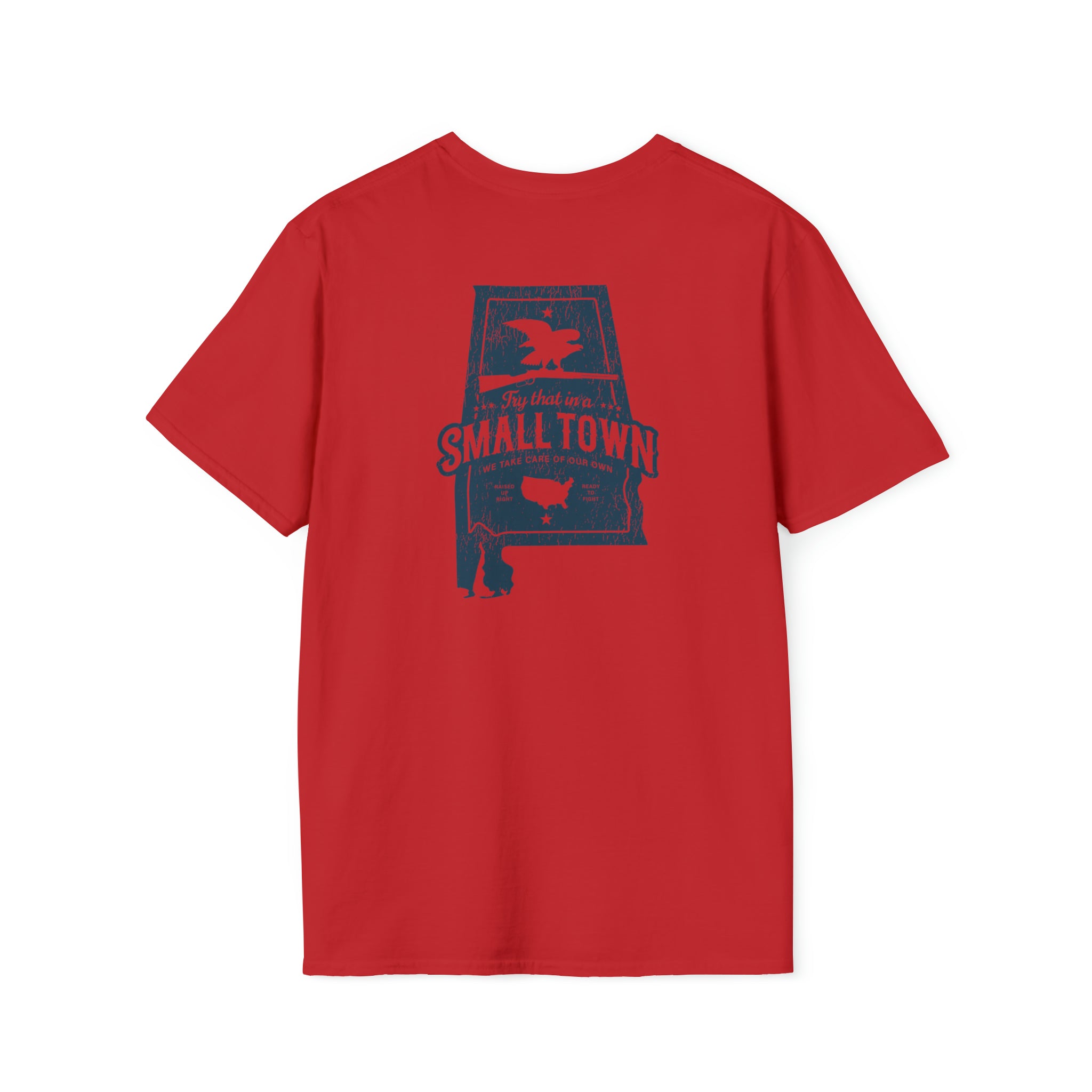 Try That In A Small Town -  Alabama Back Print Tee