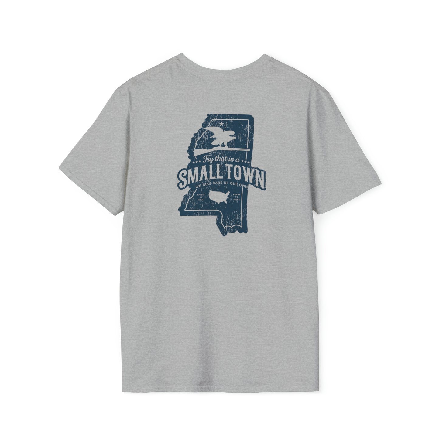 Try That In A Small Town - Mississippi Back Print Tee