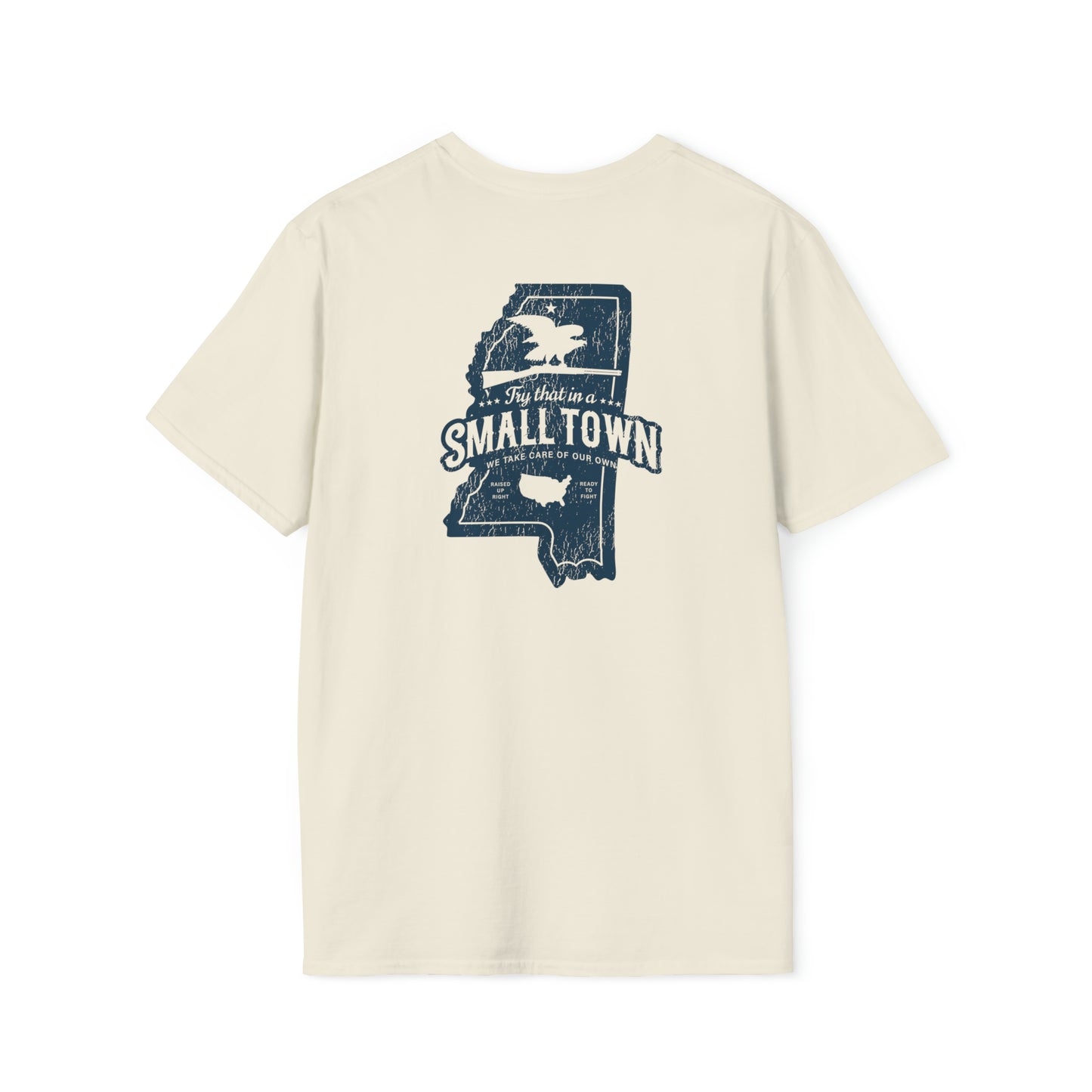 Try That In A Small Town - Mississippi Back Print Tee